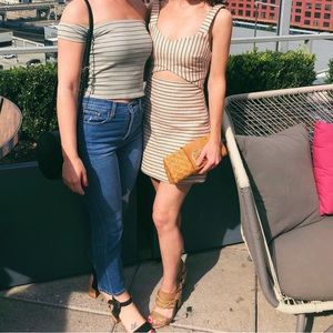 Zara Cutout Romper, Size XS